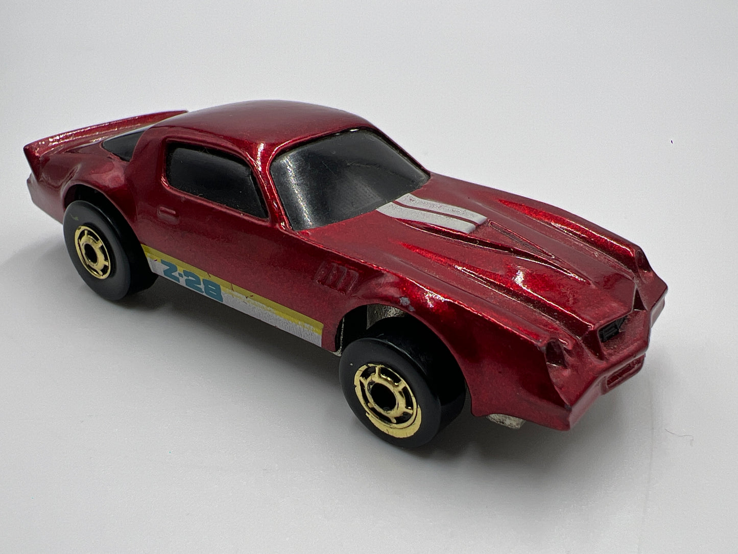 Hot Wheels Blackwall 1982 Chevy Camaro Z-28 Maroon GHO Wheels Loose