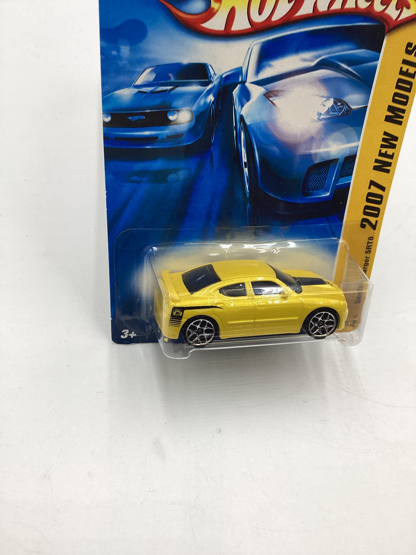 2007 Hot Wheels New Models #7 Dodge Charger SRT8 Yellow 50B