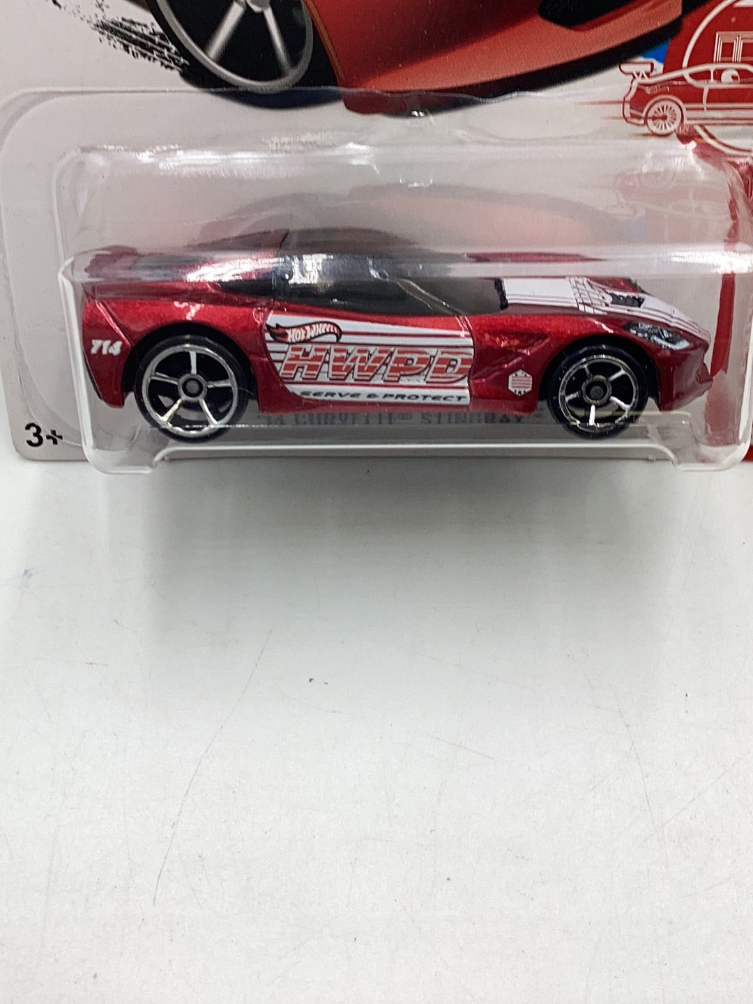 2017 Hot Wheels Red edition 14 Corvette Stingray