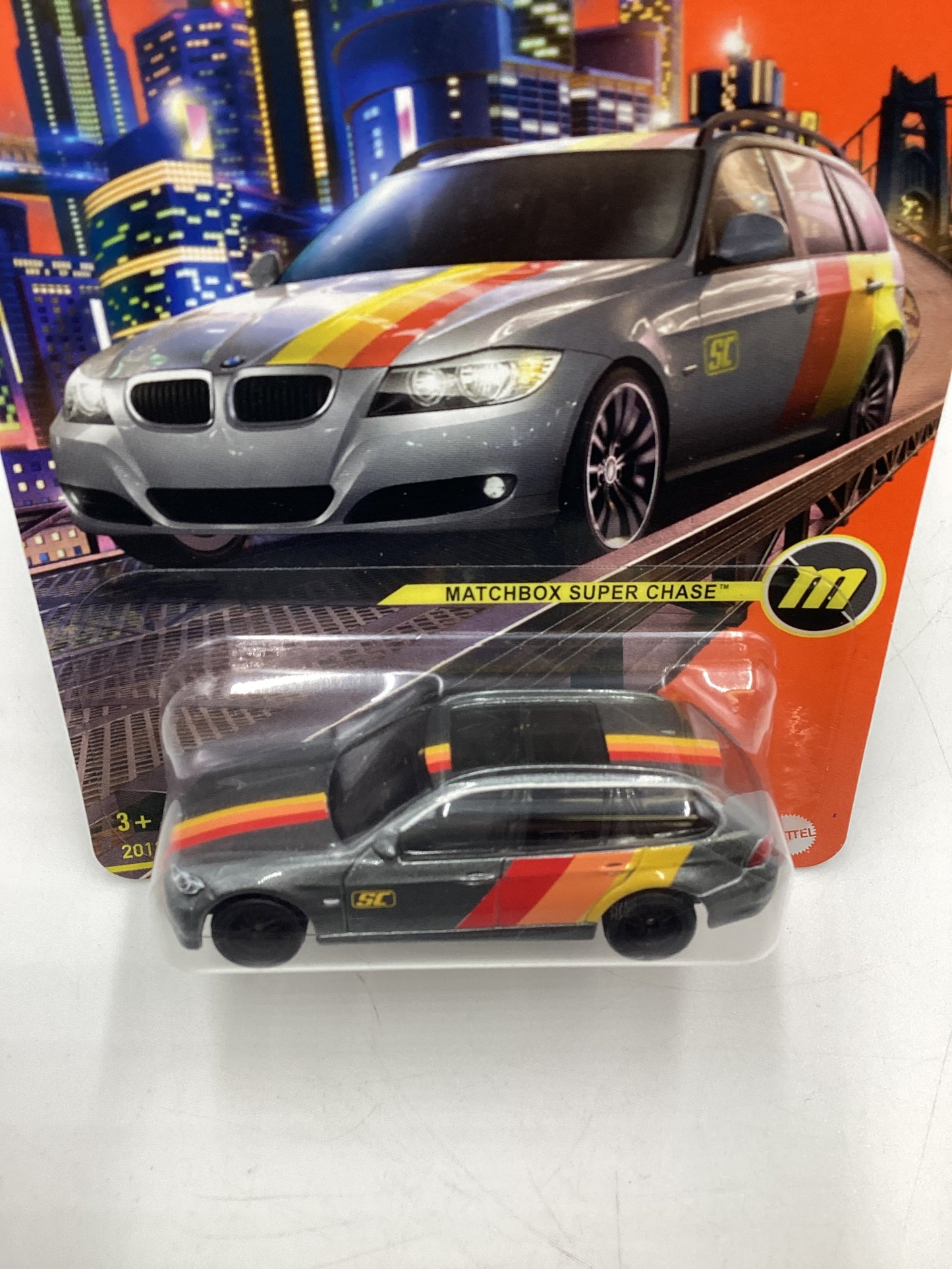 2024 Matchbox Super Chase 2012 BMW 3 Series Touring Gray