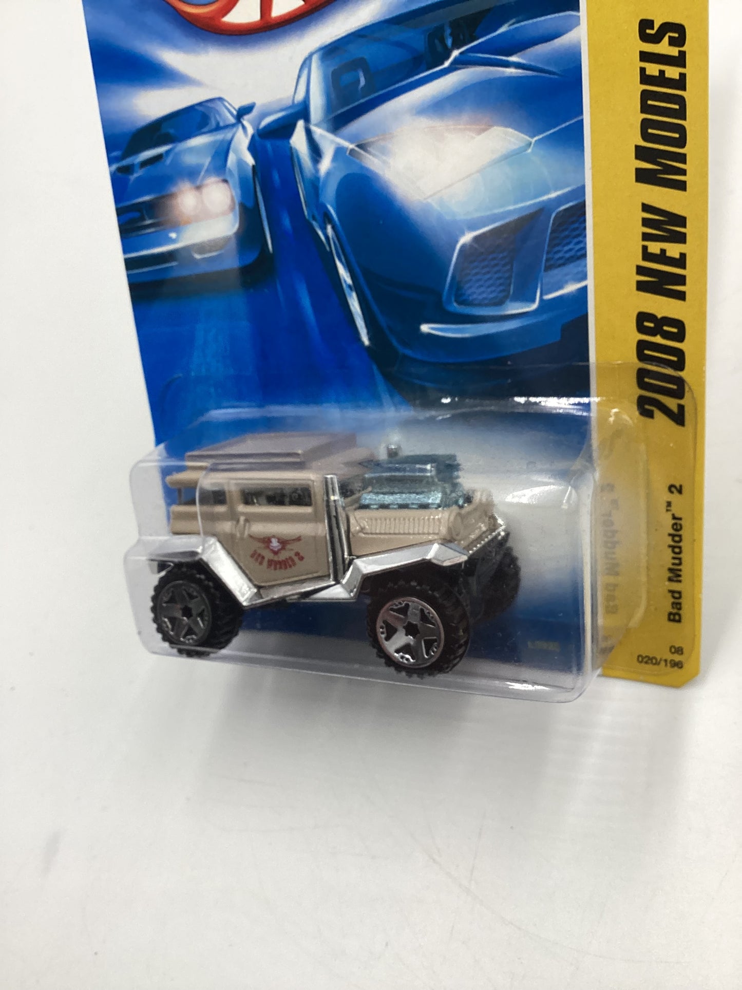 2008 Hot Wheels New Models #20 Bad Mudder 2 Tan 110i