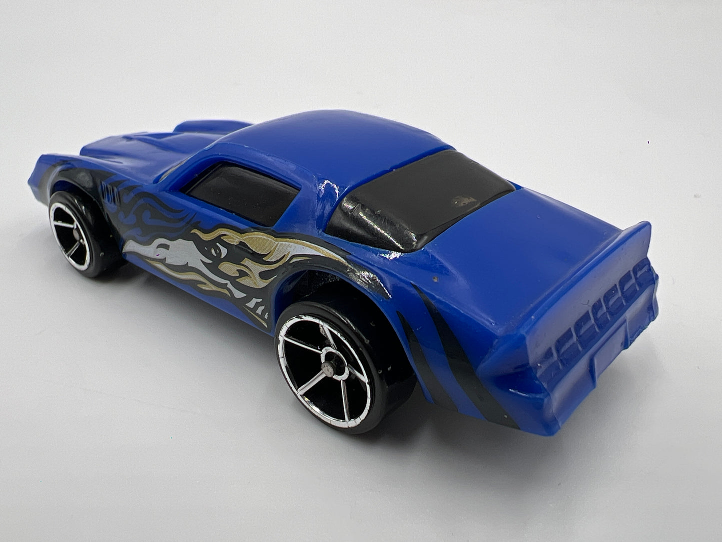 Hot Wheels 1/64 Chevy Camaro Z28 Blue W/Bird Head Loose