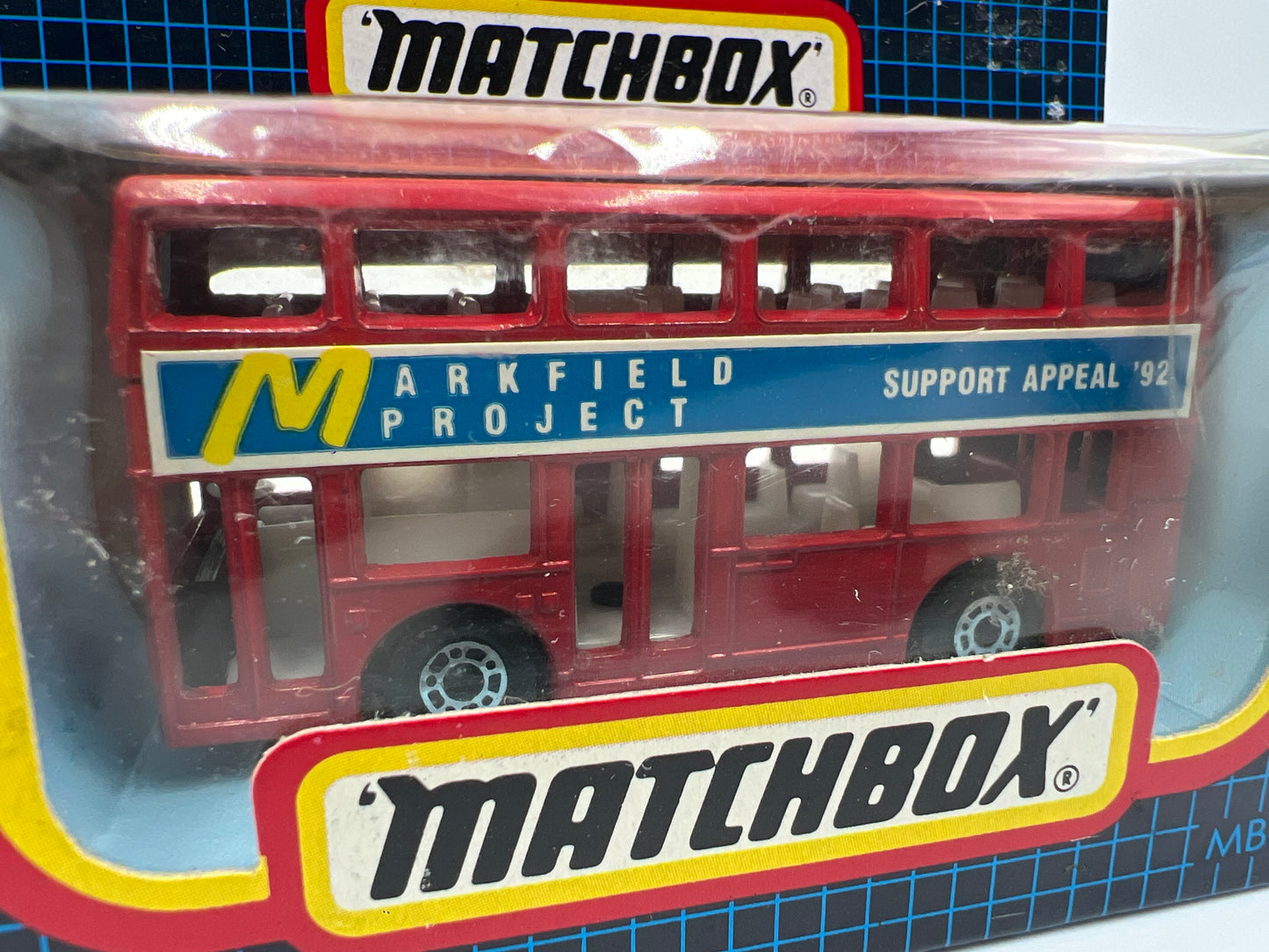 Matchbox Unpunched #17 Markfield Project London Bus Red