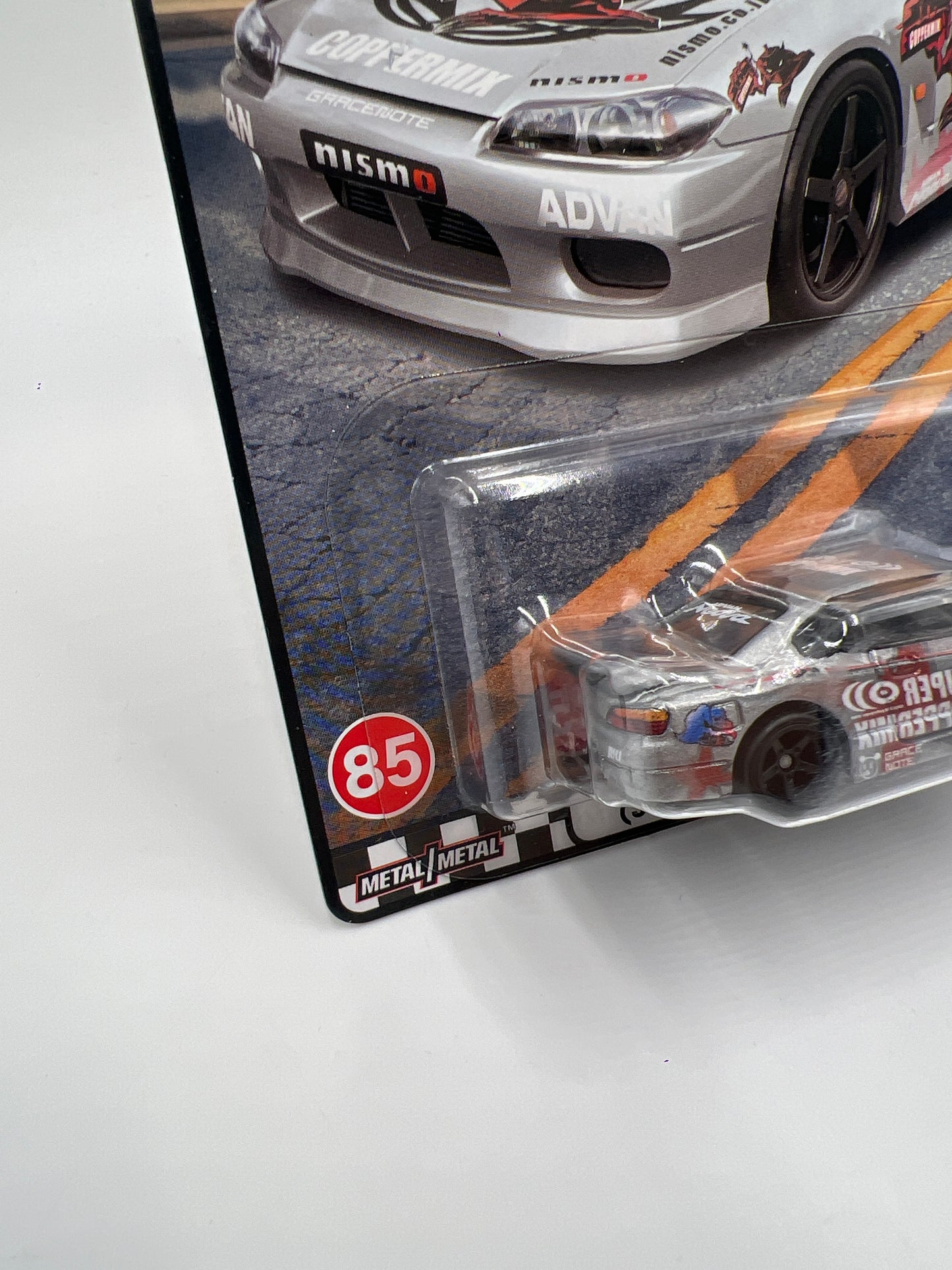 Hot Wheels Premium Boulevard #85 Nissan Silvia S15 Nismo R-Tune Proto Silver 264C