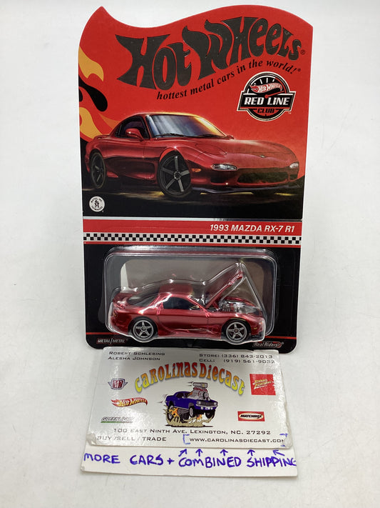 2024 Hot wheels RLC 1993 Mazda RX-7 R1 with protector