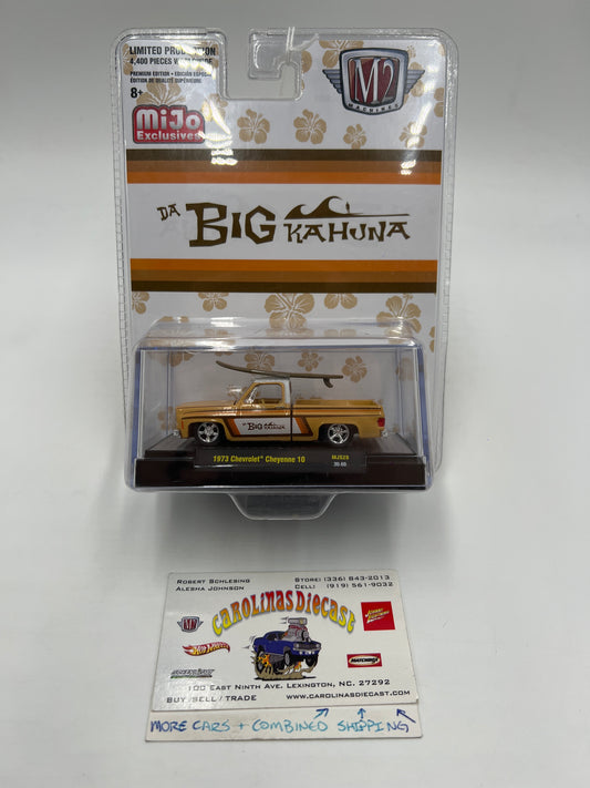 M2 Machines Mijo Exclusives 1973 Chevrolet Cheyenne 10 Big Kahuna MJS28
