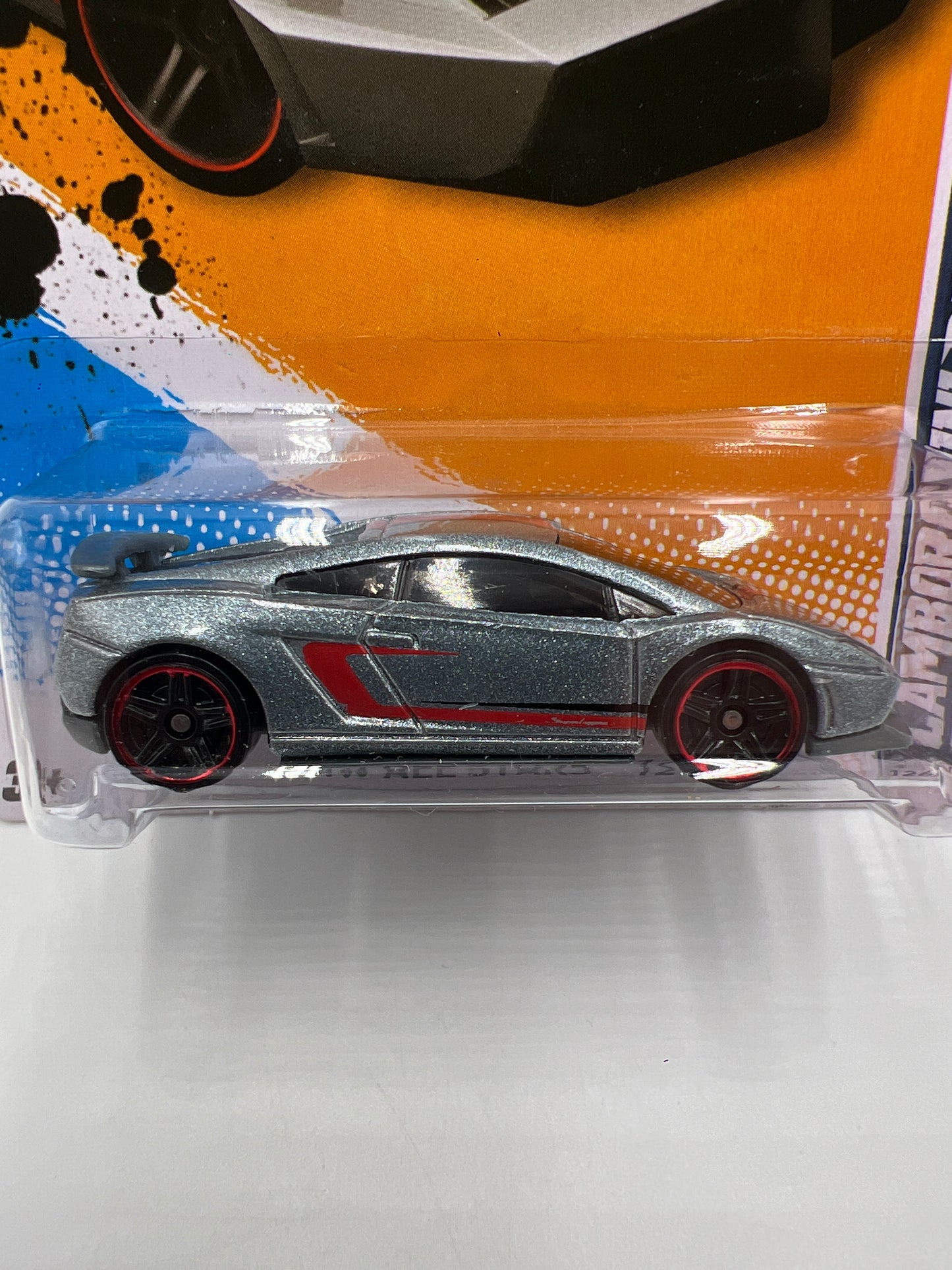 2012 Hot Wheels All Stars #126 Lamborghini Gallardo LP 570-4 SuperLeggera Silver