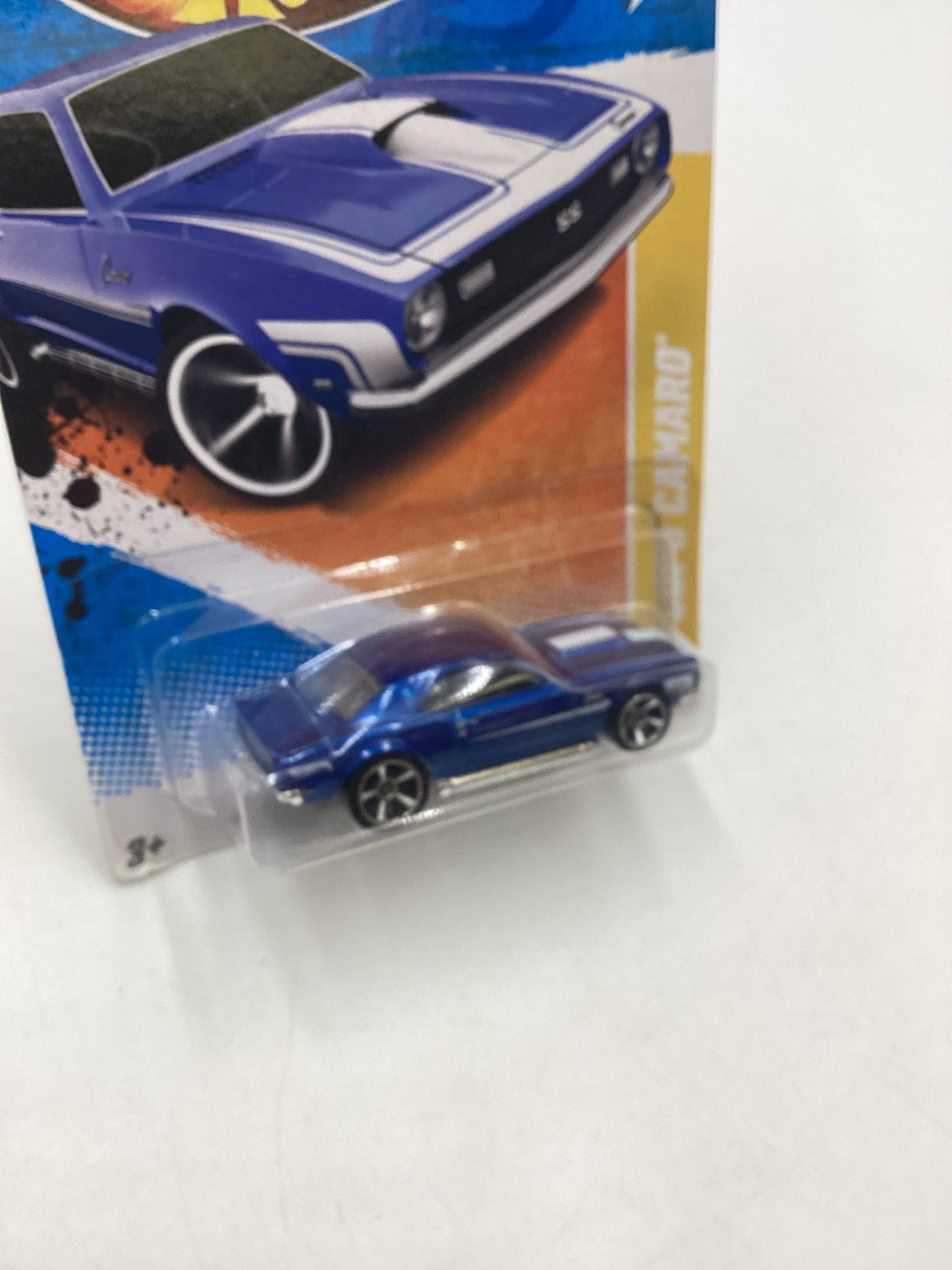 2011 Hot wheels #25 68 Copo Camaro Blue18C