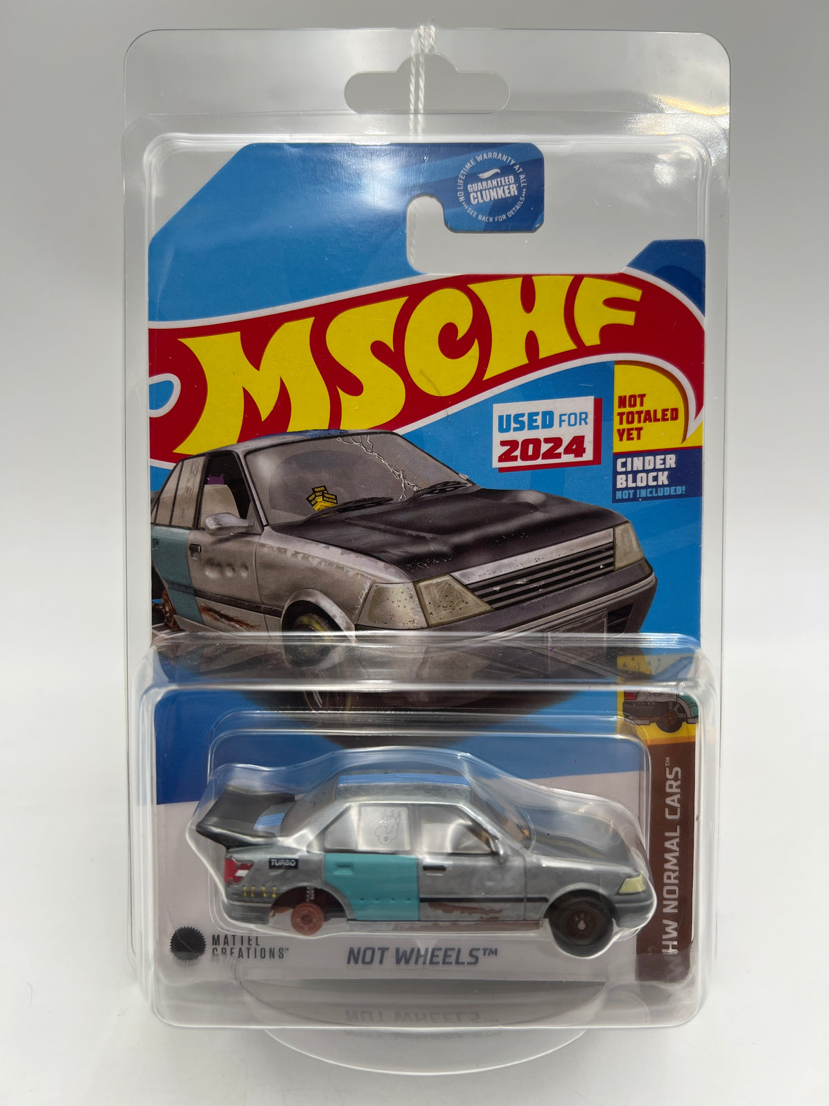 2024 Hot Wheels Mattel Creations x MSCHF Not Wheels W/Protector