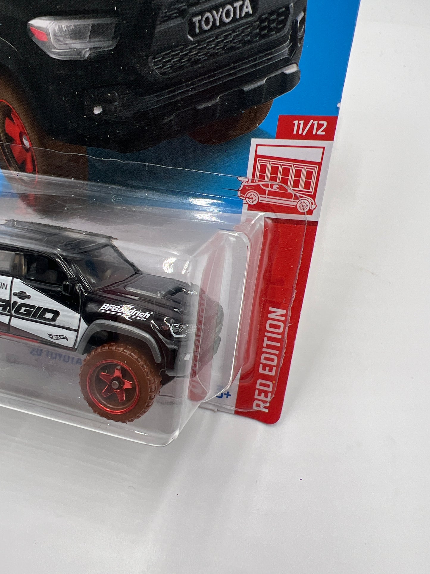2024 Hot Wheels Target Exclusive Red Edition #198 20 Toyota Tacoma Black 149G