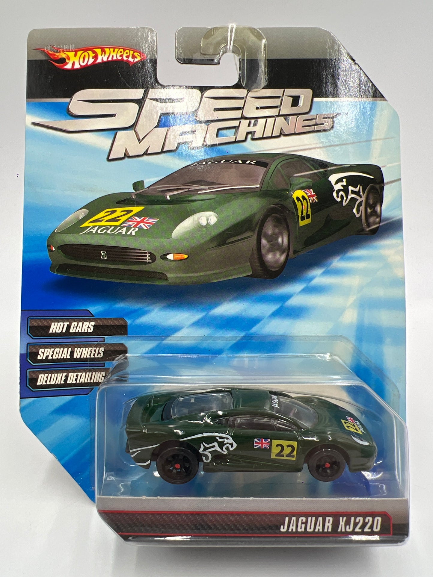 Hot Wheels Premium Speed Machines Jaguar XJ220 Green