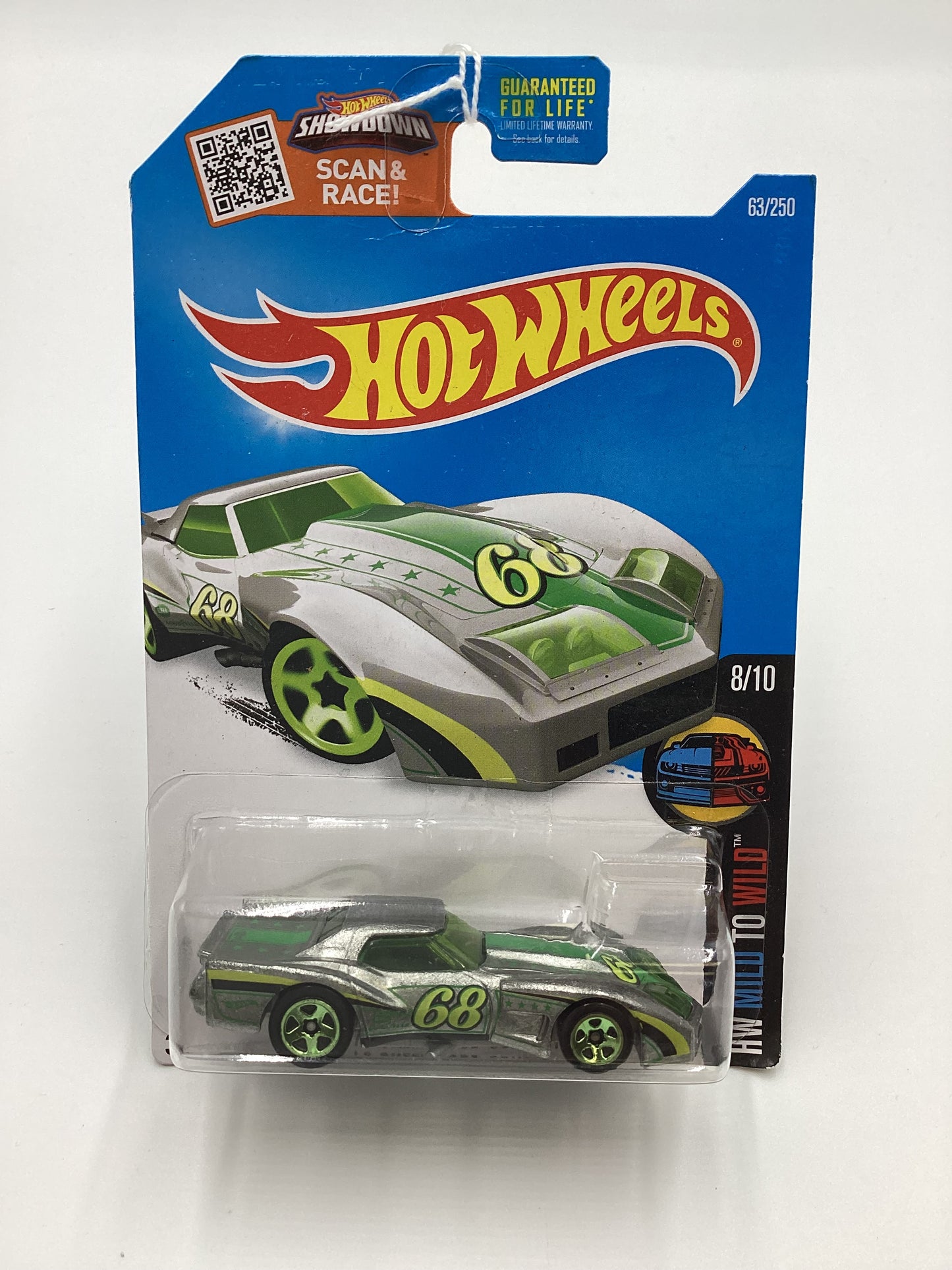 2016 Hot Wheels ‘76 Greenwood Corvette Walmart Exclusive Zamac #63