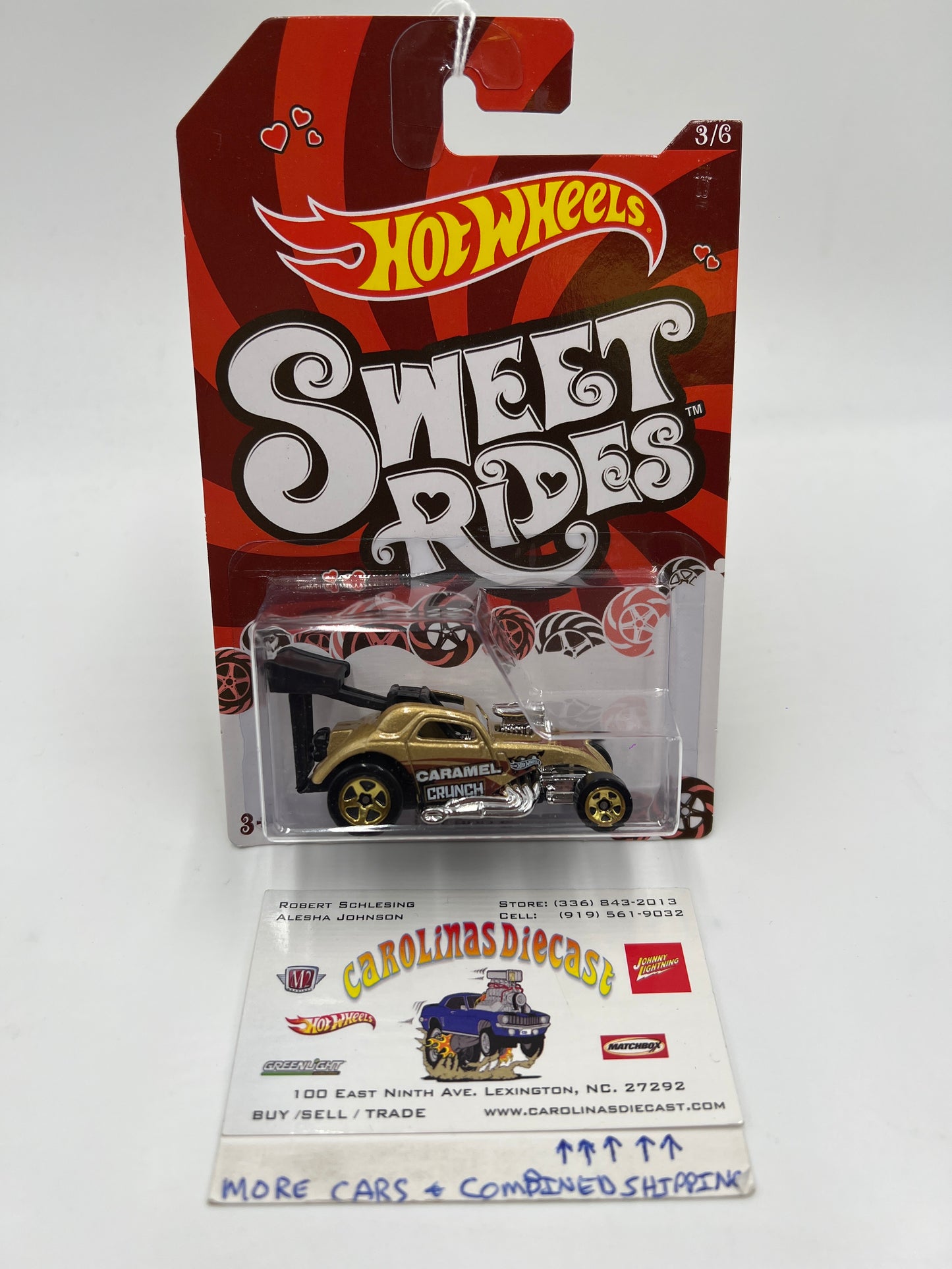 Hot Wheels Sweet Rides #3 Fiat 500 C Gold Caramel Crunch 152D