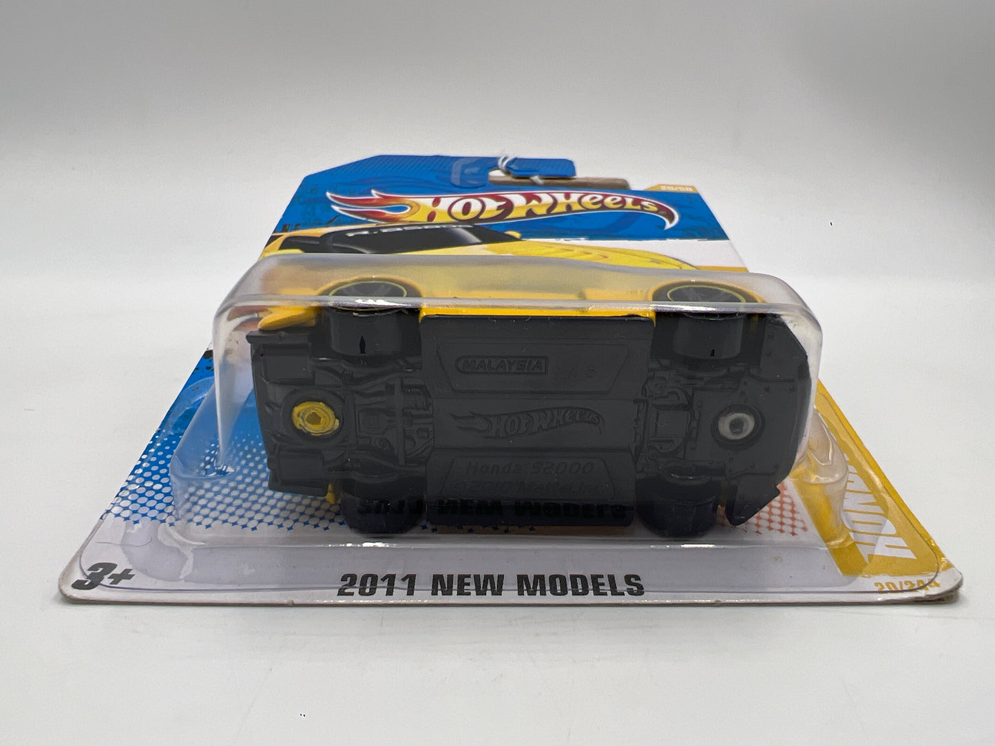 2011 Hot Wheels New Models #20 Honda S2000 Yellow 79A