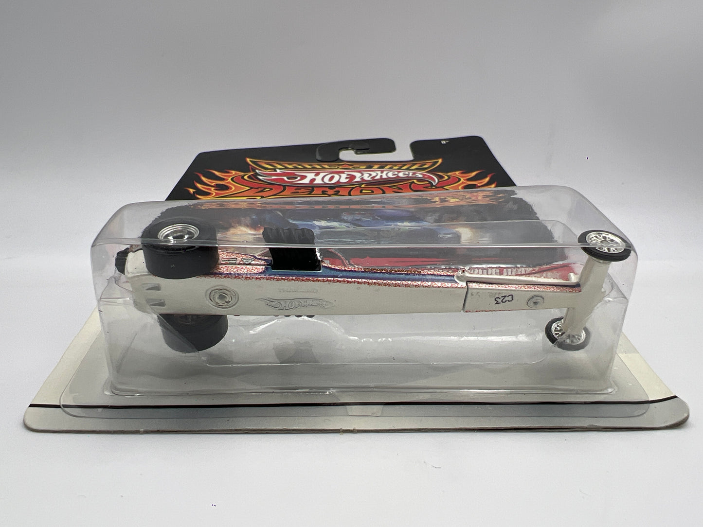 Hot Wheels Drag Strip Demons #11 Roland Leongs Hawaiian Front Engine Dragster W/Protector