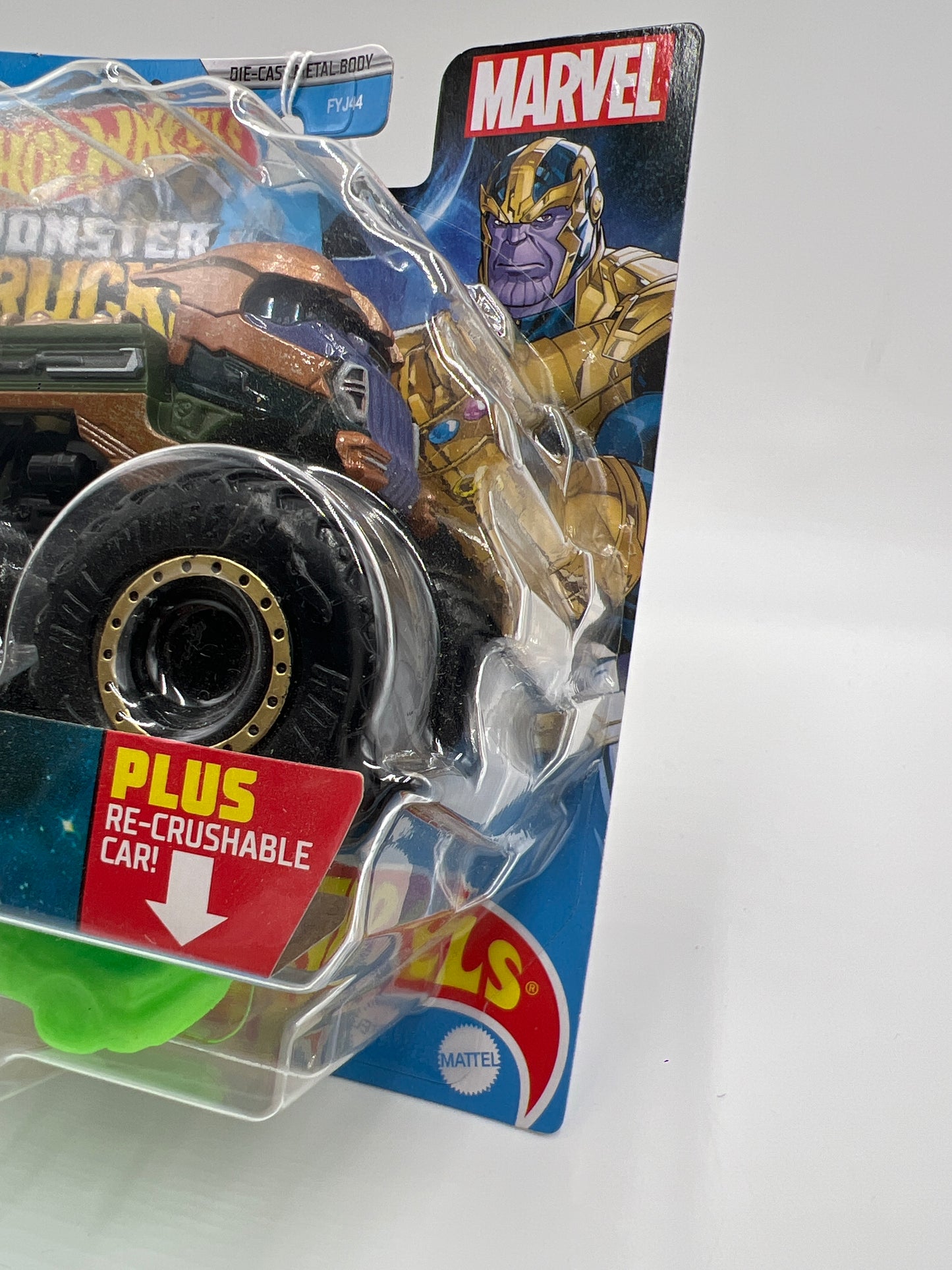2021 Hot Wheels Monster Trucks Marvel #72 Thanos 131E