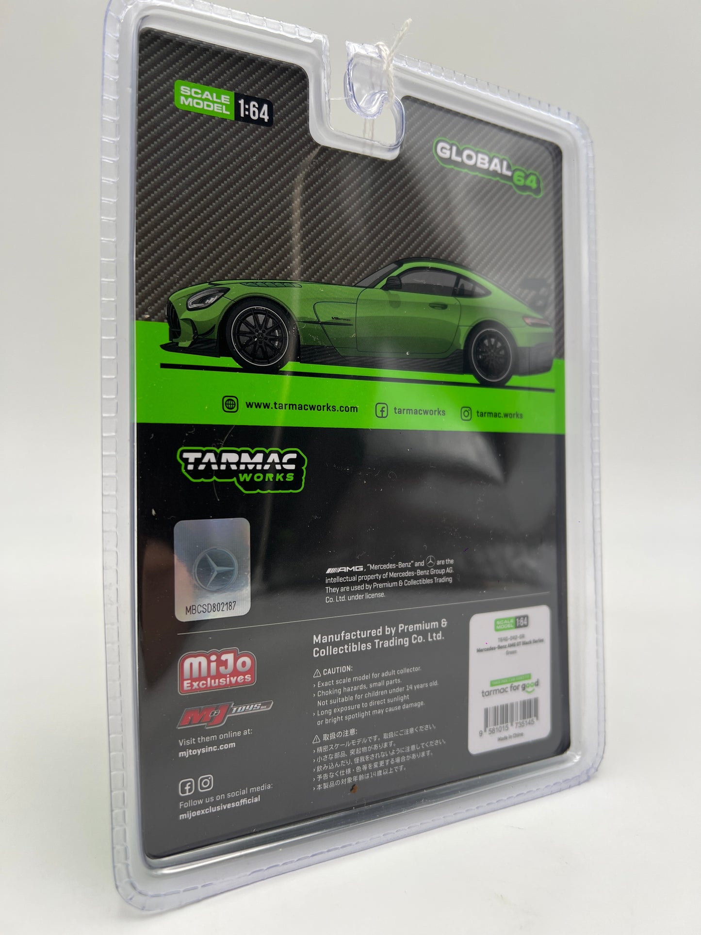 Tarmac Works Mijo Exclusives CHASE Mercedes-Benz AMG GT Black Series