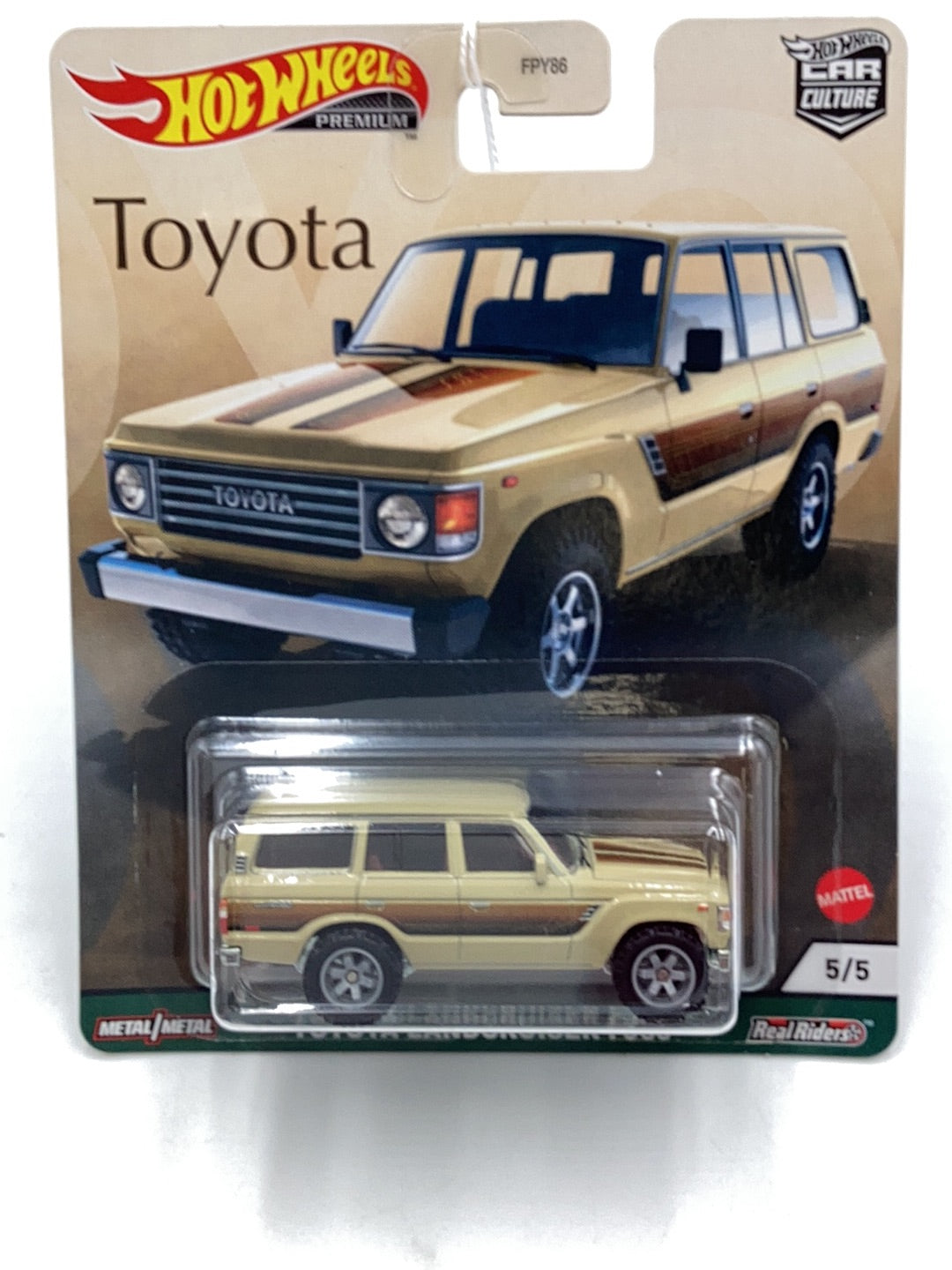 Hot wheels car culture Toyota Landcruiser FJ60 5/5 244B