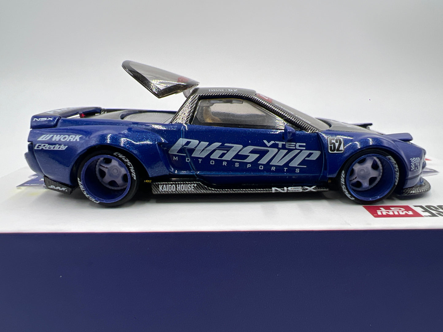 Mini GT x Kaido House #137 Honda NSX Evasive V2 Blue