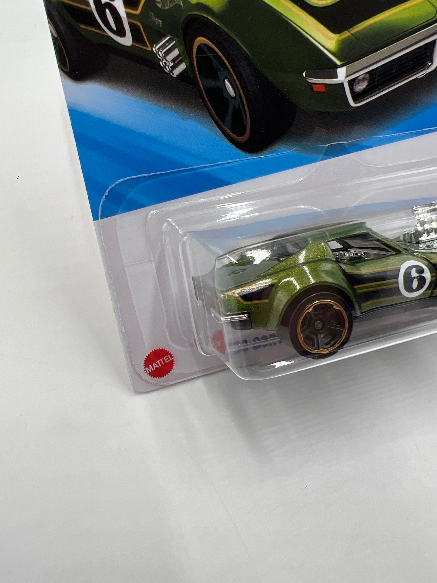 2025 Hot Wheels F Case HW Dream Garage #134 68 Corvette Green Gas Monkey Garage 16E