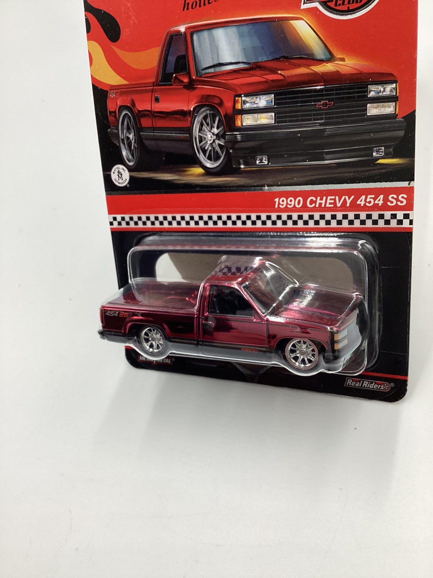 2023 Hot wheels RLC 1990 Chevy 454 SS Red with protector