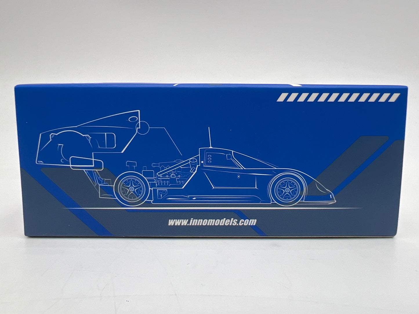 Inno64 1/64 Nissan R89C World Sports Car Championship 1989 Works Prototype Blue