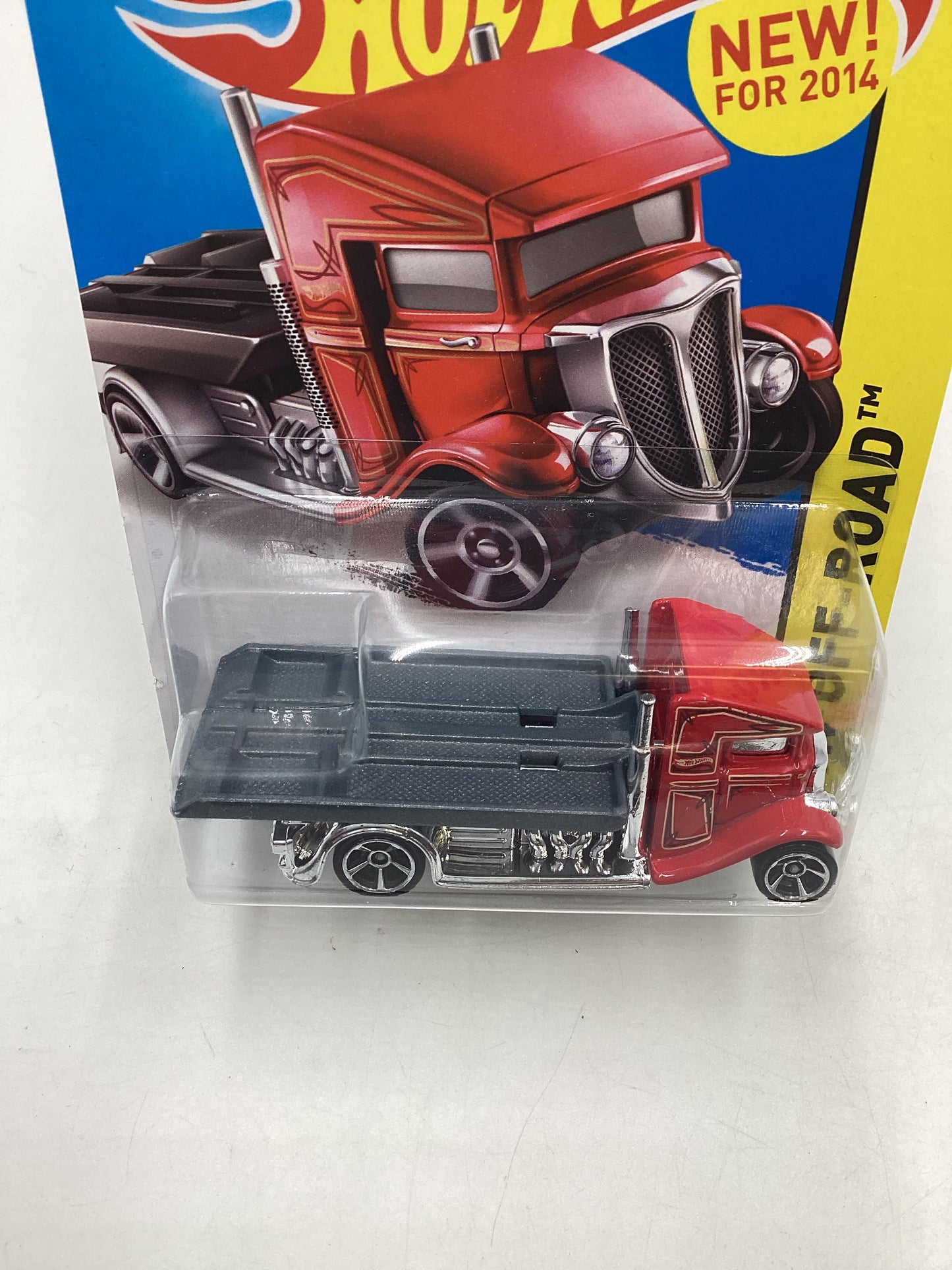 2014 HW Off-Road #105 Fast-Bed Hauler Red 56H