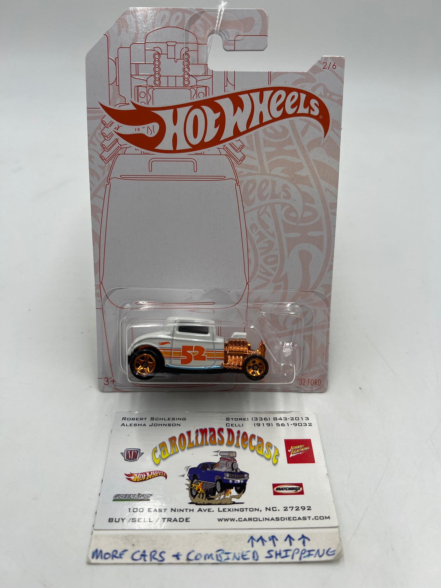 Hot Wheels 52nd Anniversary #2 55 32 Ford 152A