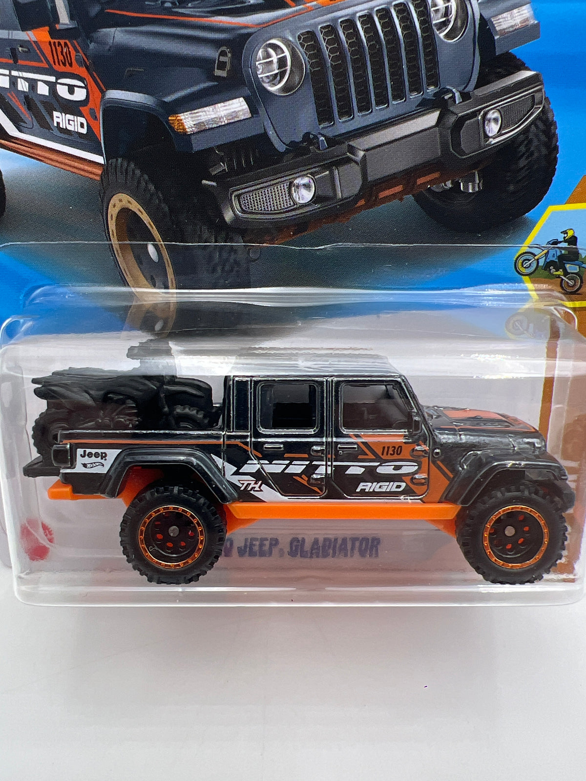 2025 Hot Wheels Factory Sealed Super Treasure Hunt #130 20 Jeep Gladiator Nitto W/Protector