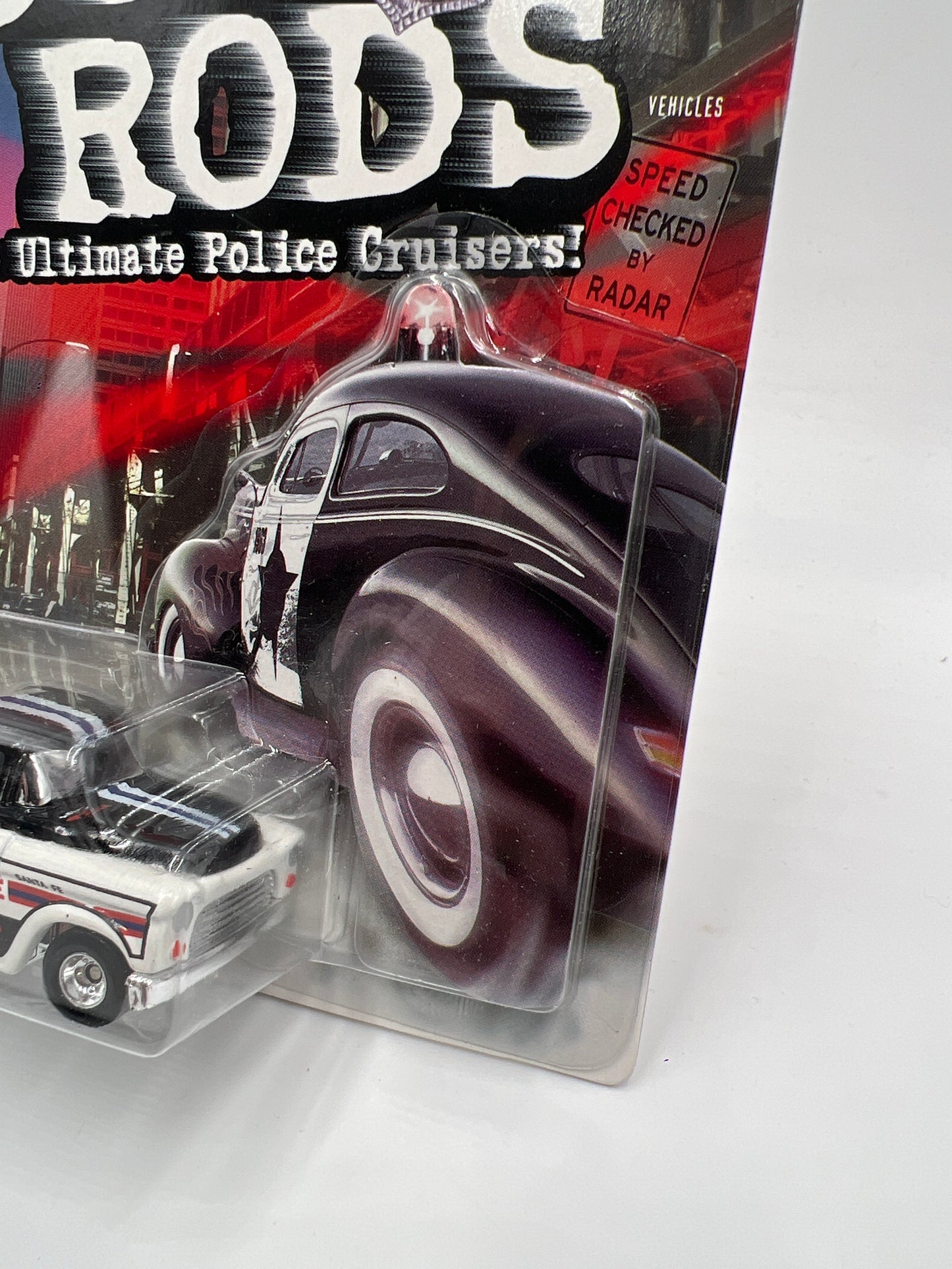 Hot Wheels Cop Rods Series 2 Santa Fe NM 56 Flashsider W/Real Riders SR