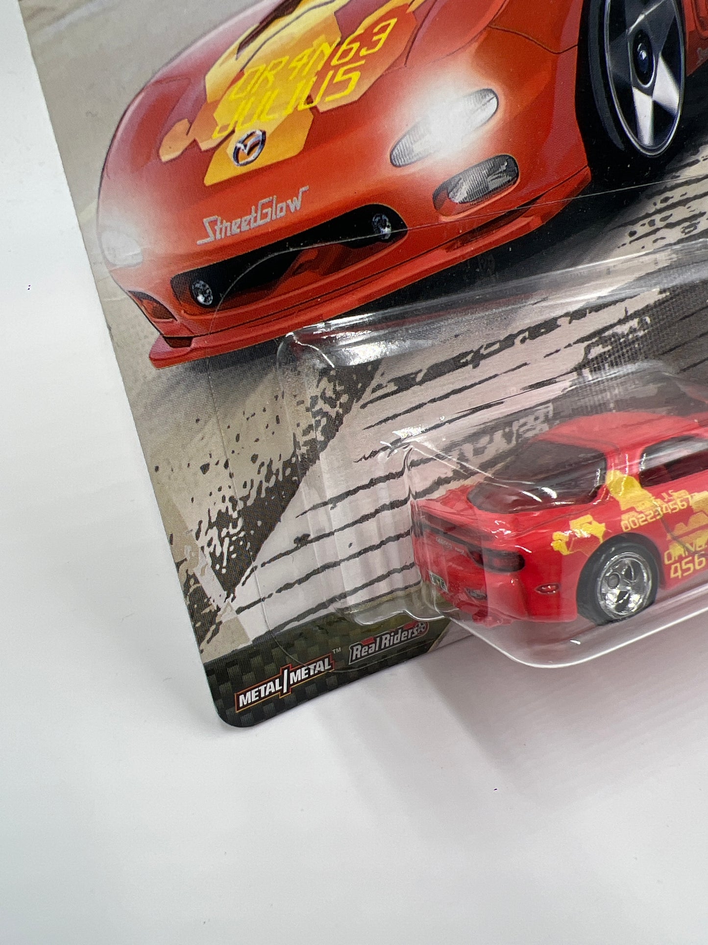Hot Wheels Fast & Furious Fast Tuners #1 Mazda RX-7 FD Red W/Protector