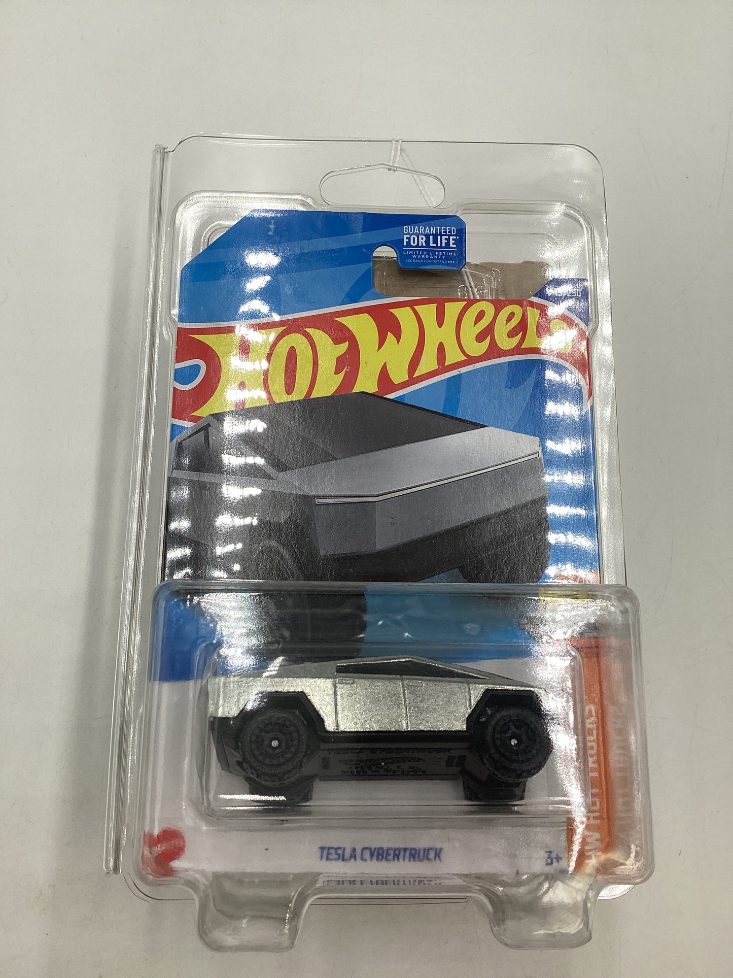 2022 Hot Wheels #49 Tesla Cybertruck (Bad Card)