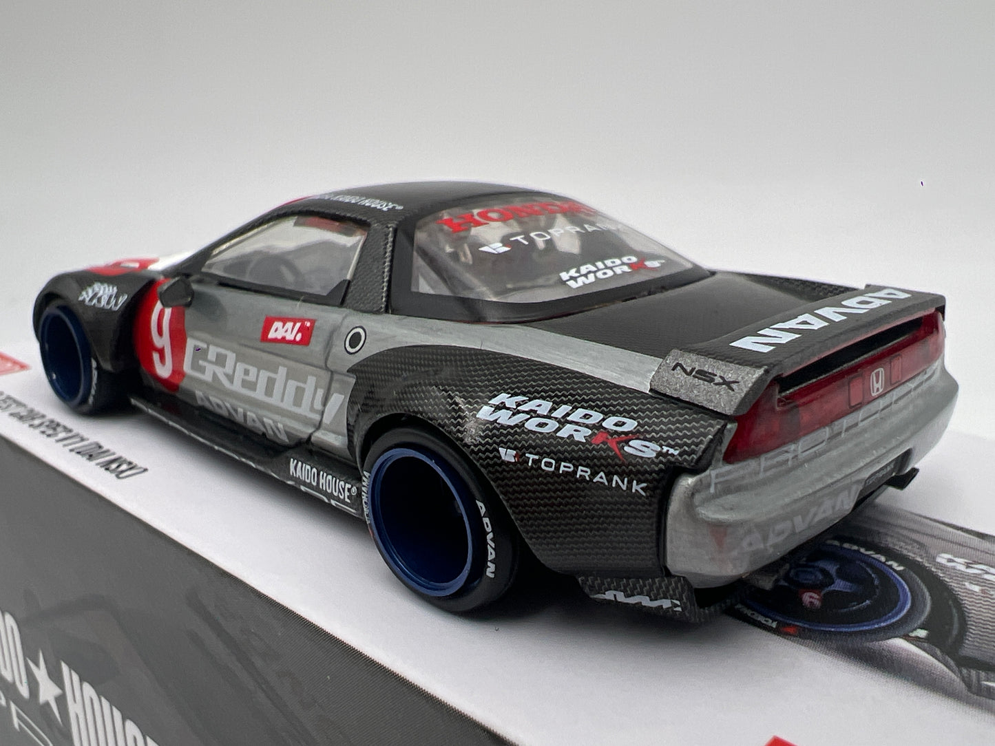 Mini GT Kaido House #190 CHASE Honda NSX Kaido Test Car Spec V1 DAI NSX GReddy