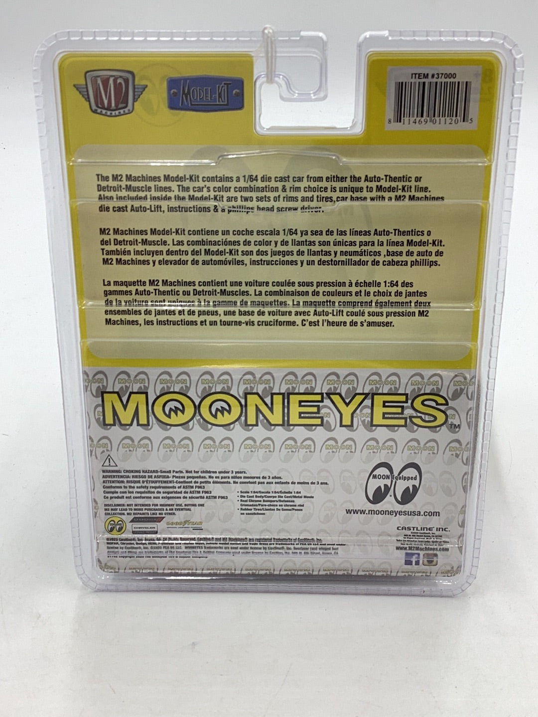 M2 Machines Model Kits Mooneyes 1967 Dodge A100 Panel Van R35