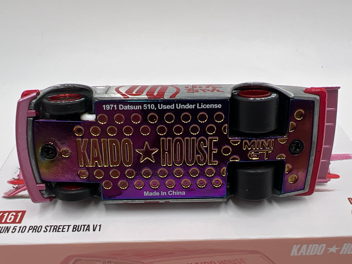 Mini GT Kaido House #161 CHASE Datsun 510 Pro Street Buta V1