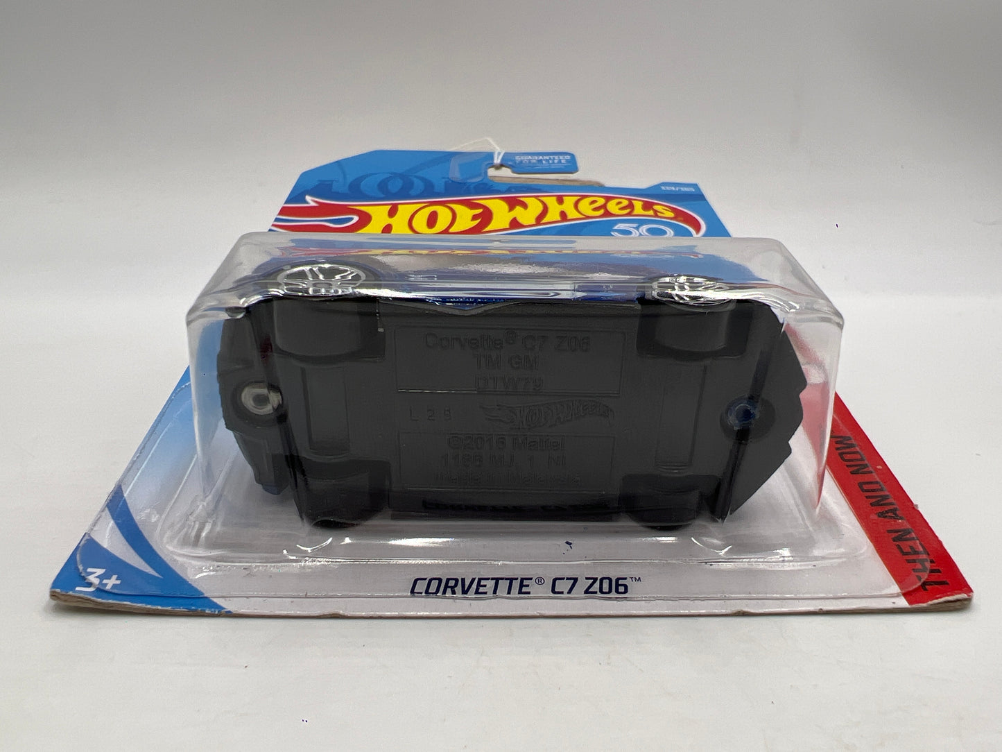 2018 Hot Wheels Then And Now #339 Corvette C7 Z06 Blue 1C