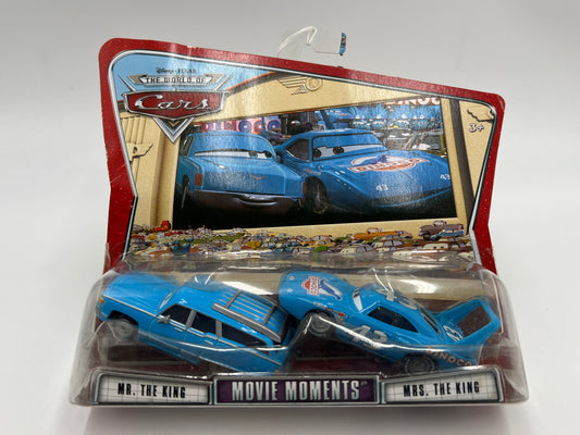 Disney Pixar The World Of Cars 2 Pack Movie Moments Mr The King & Mrs The King
