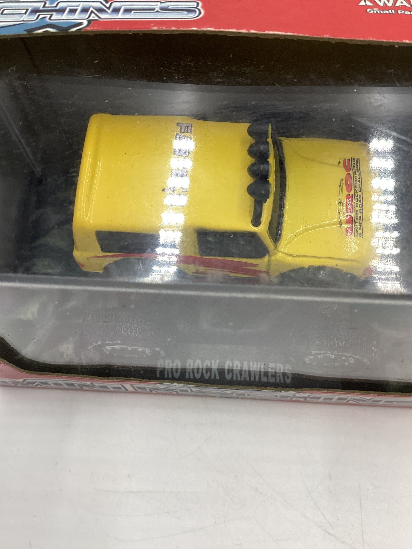 Toy Zone Mini Machines Pro Rock Crawlers Yellow