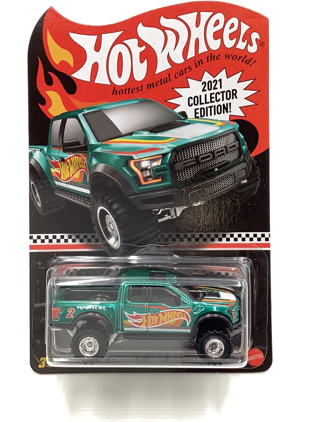 2021 collectors edition Hot wheels RLC Mail in 17 Ford F150 Raptor