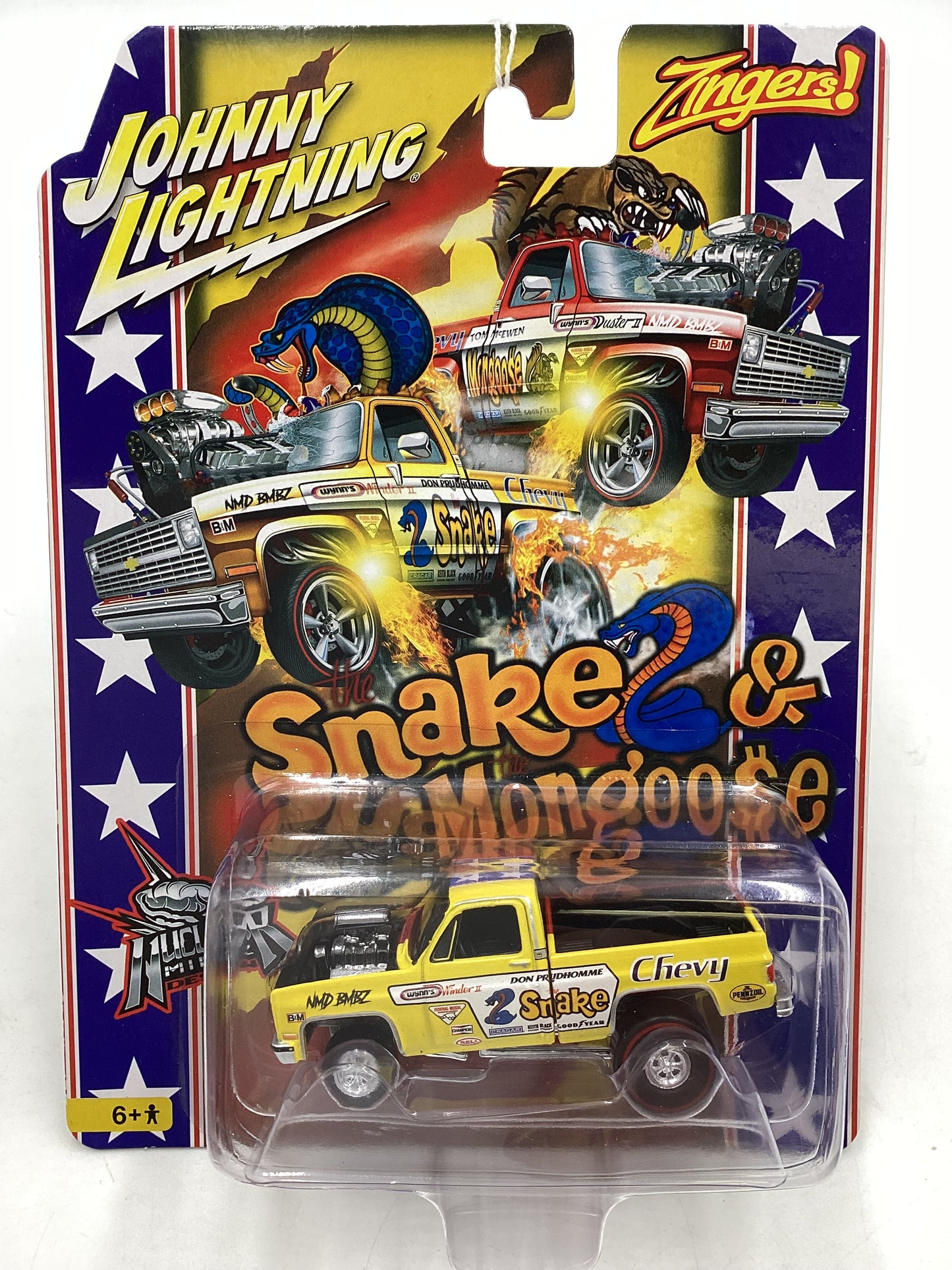 Johnny lightning x HOC Weekend of wheels Exclusive Snake & Mongoose Snake Chevy C-10 223A