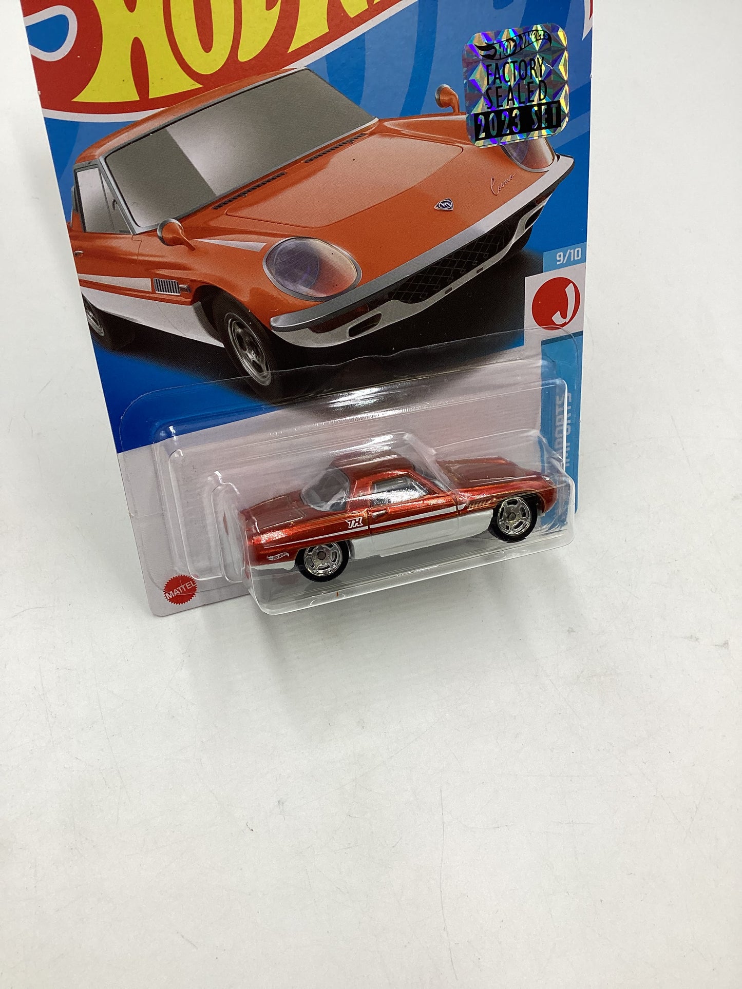 2023 Hot Wheels 1968 Mazda Cosmo Sport Super Treasure Hunt Factory Sealed (Cracked Blister) with protector