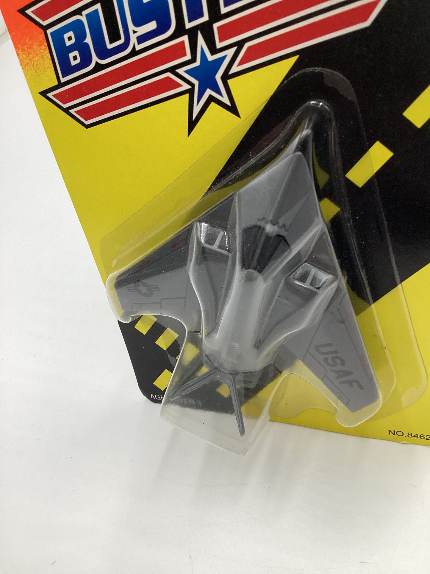 1994 Matchbox Skybusters No. 8462 USAF Stealth Fighter Gray