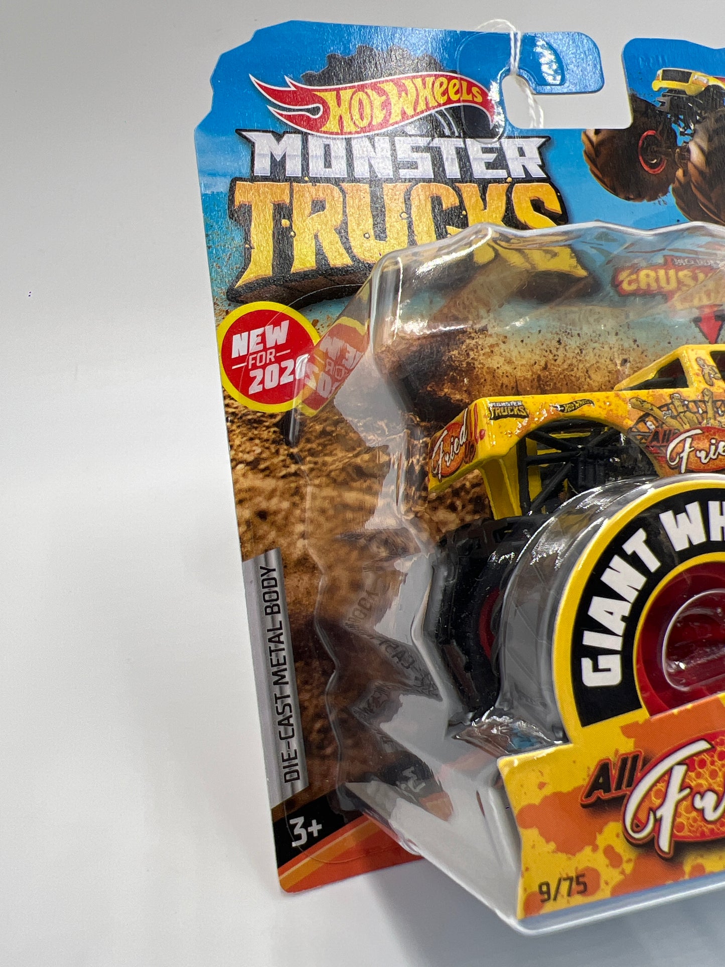 2020 Hot Wheels Monster Trucks Fast Foodie #9 All Fried Up 127H