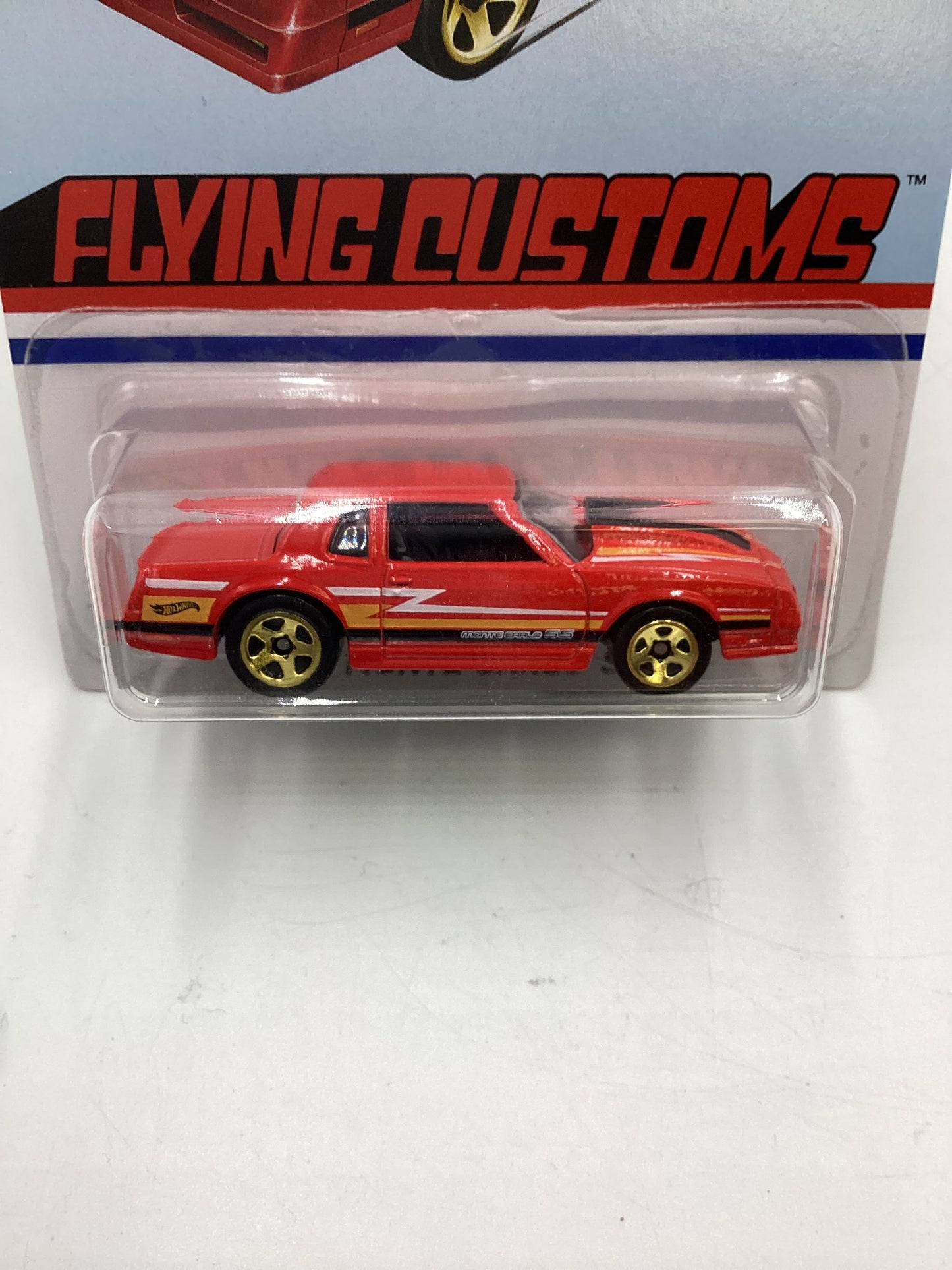Hot Wheels Target Exclusive Flying Customs 86 Monte Carlo SS Red 156A