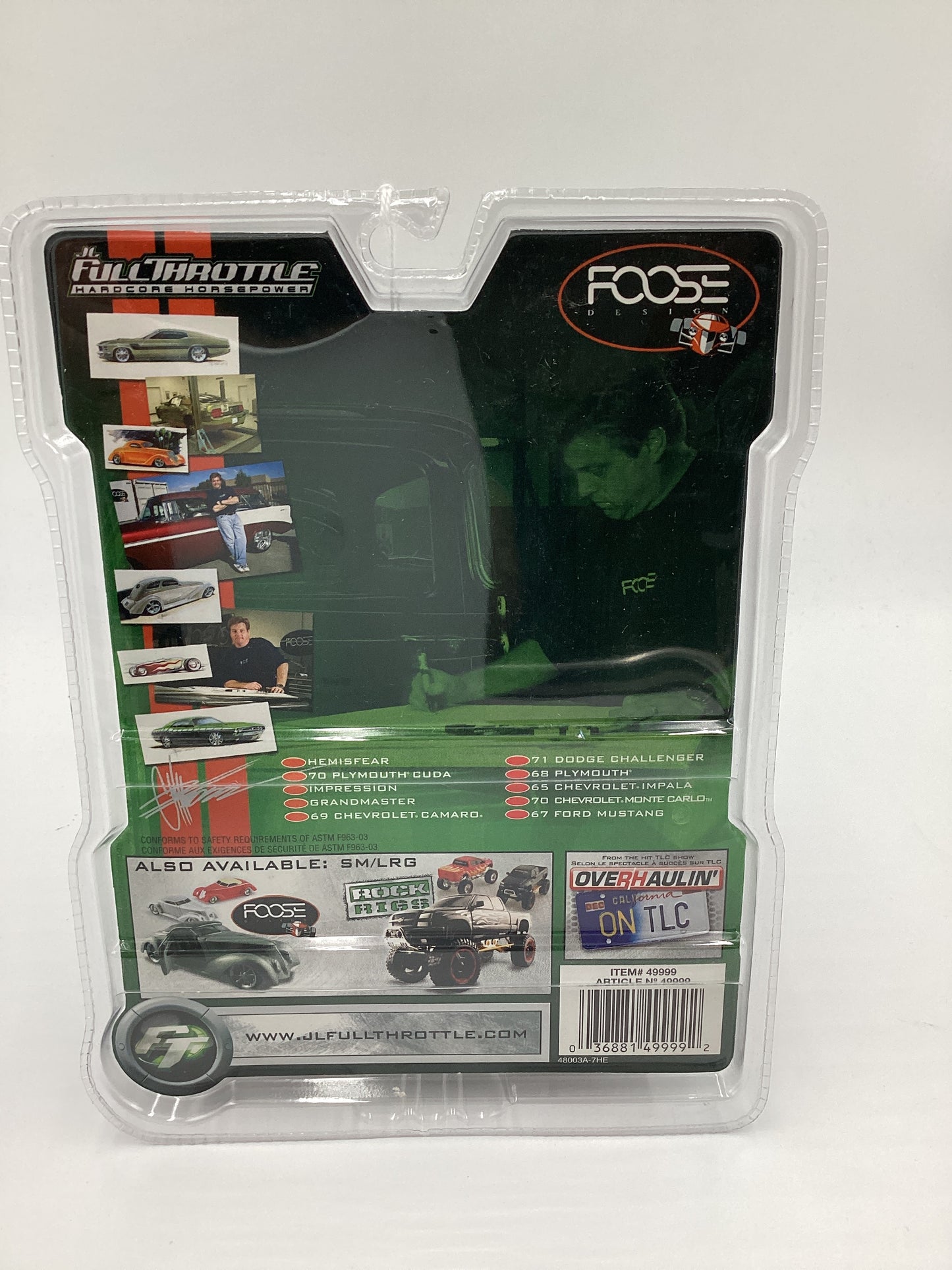 Foose Design Full Throttle #4 Grandmaster Foose Edition Silver 188F