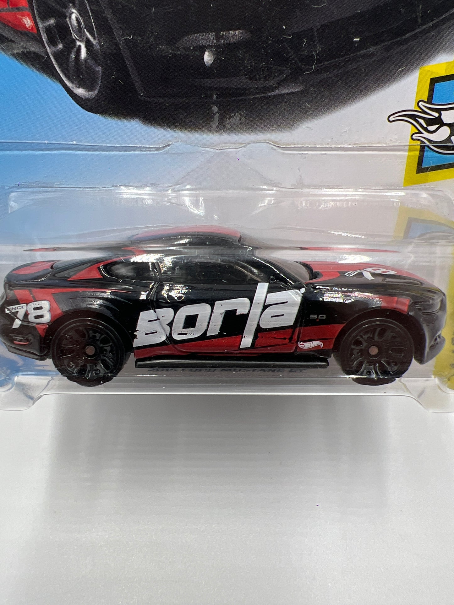 2018 Hot Wheels Speed Graphics #80 2015 Ford Mustang GT Borla Black 32D