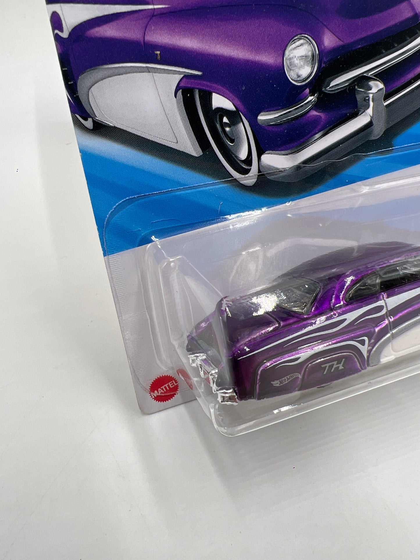 2025 Hot Wheels Super Treasure Hunt #46 Hirohata Merc Purple W/Protector
