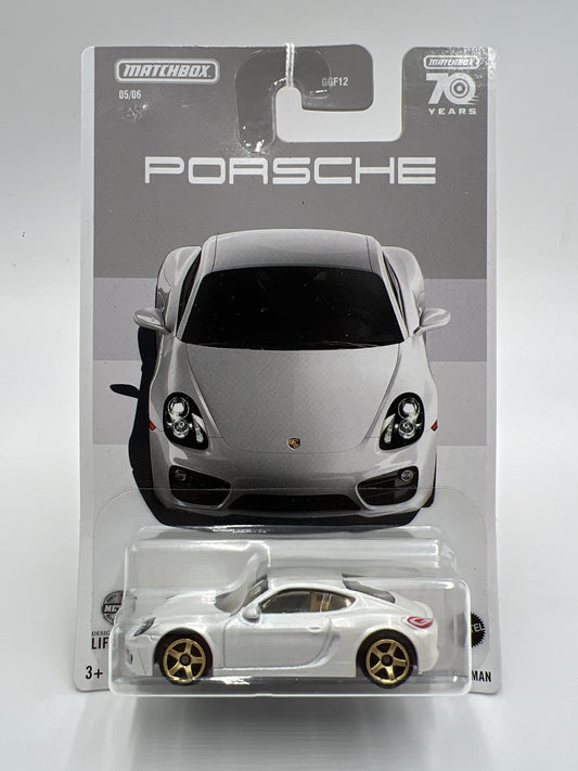 Matchbox Porsche Series #5 Porsche Cayman White 150B