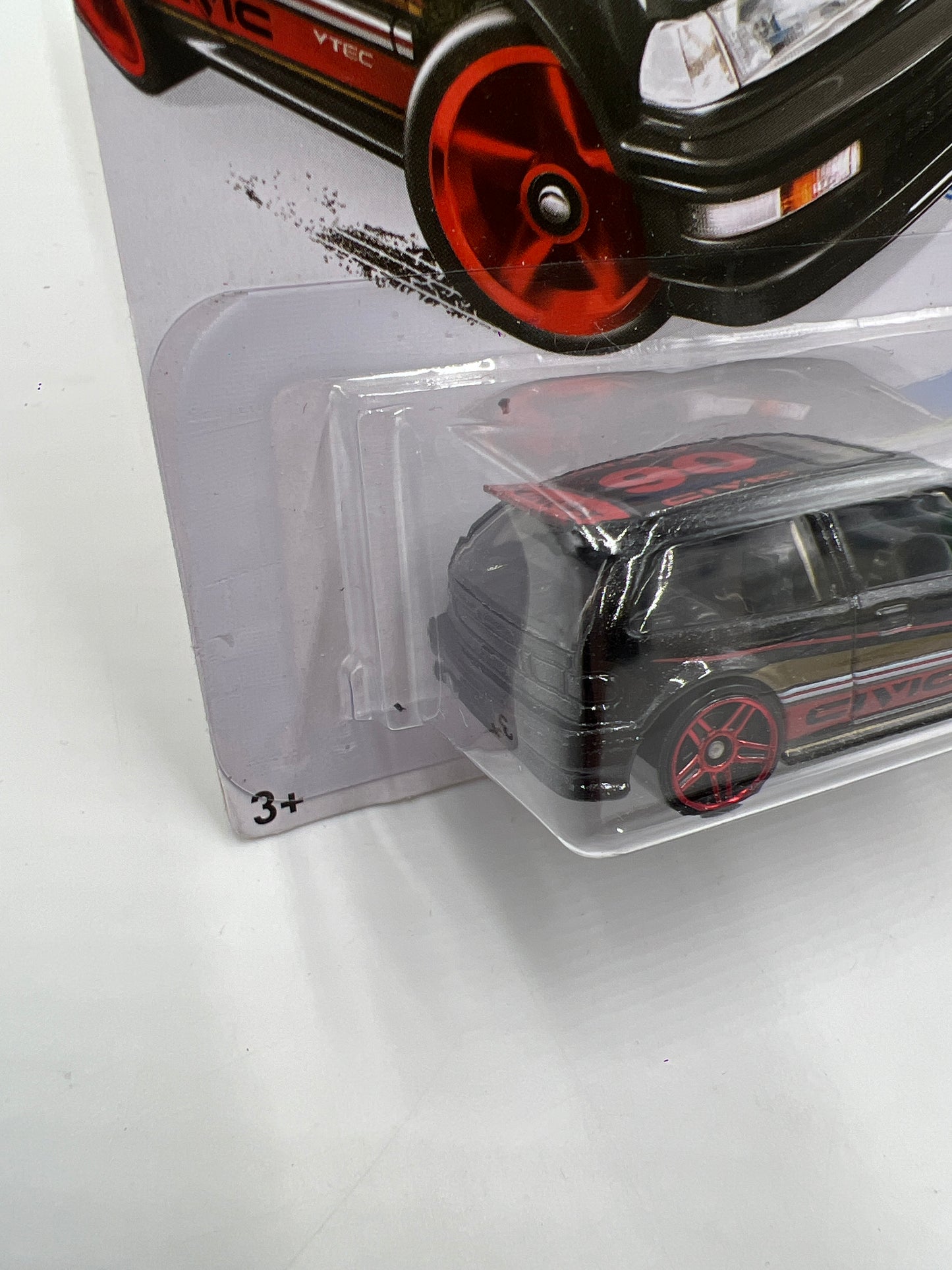 2015 Hot Wheels Workshop #197 90 Honda Civic EF Black 78A