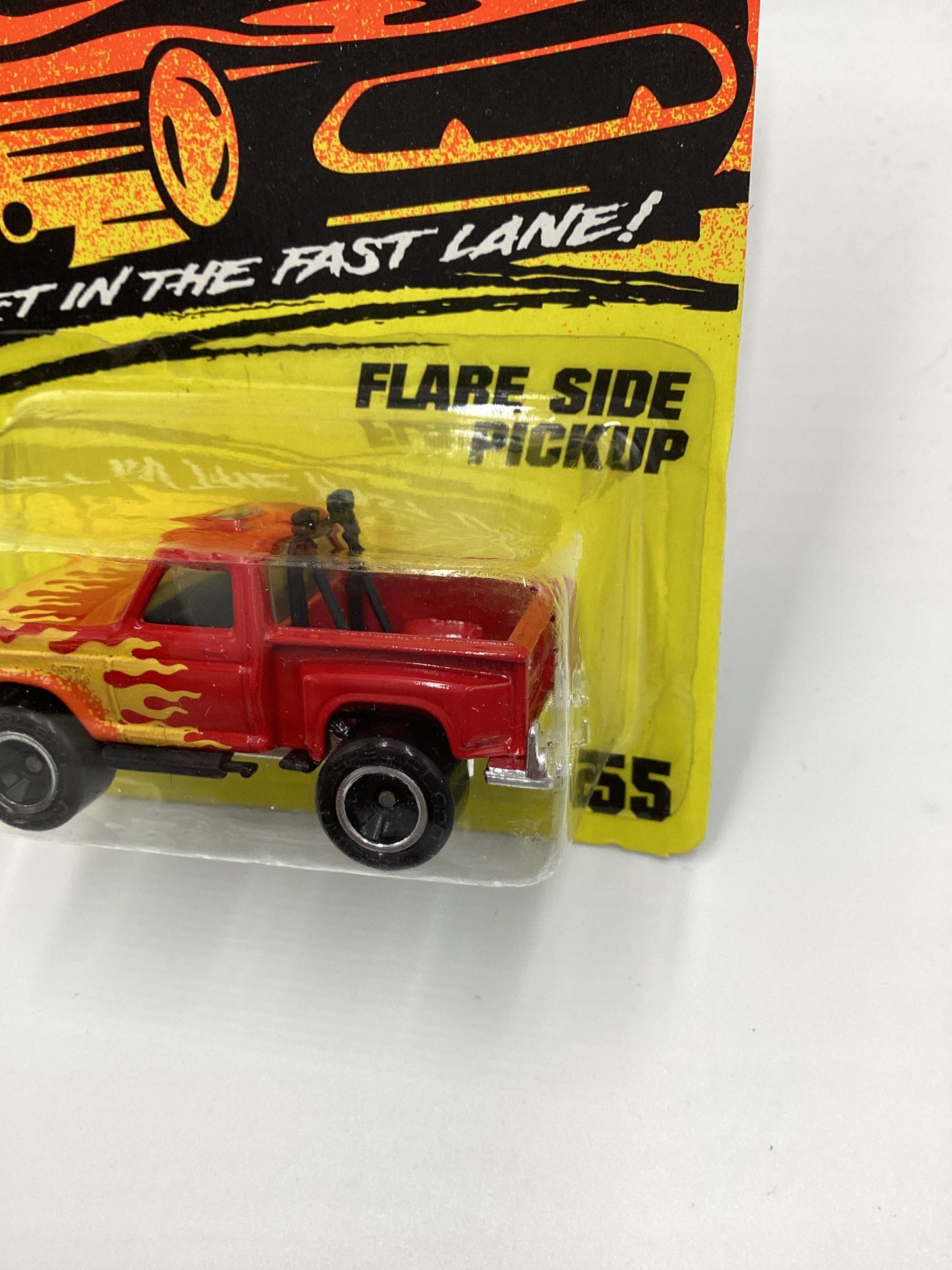 Matchbox Get In The Fast Lane #55 Flare Side Pickup Red 206B